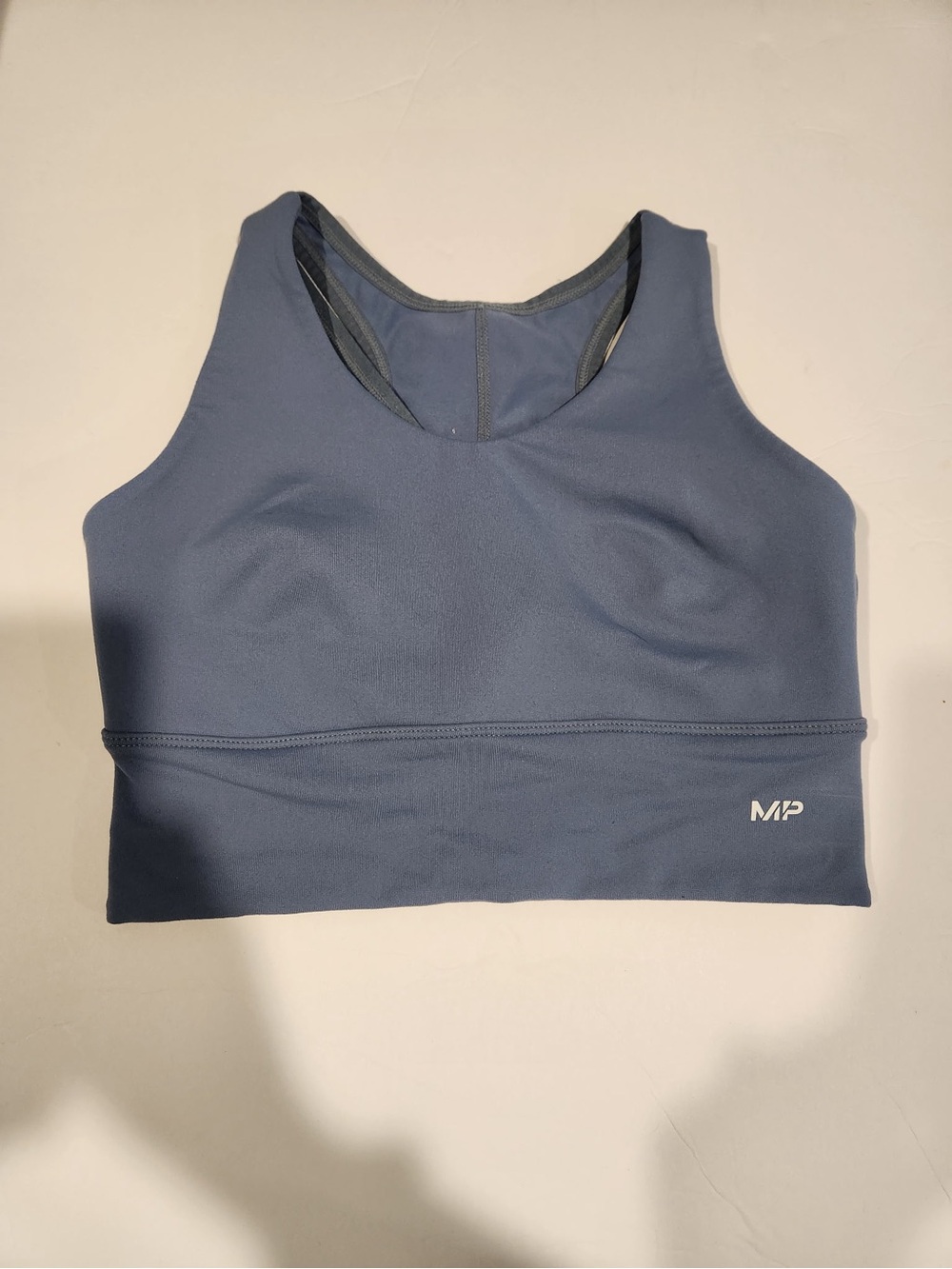 MP High-Neck Sports Bra in Slate Blue